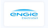 Logo d'Engie Electrabel – Fournisseur d’énergie leader en Belgique.